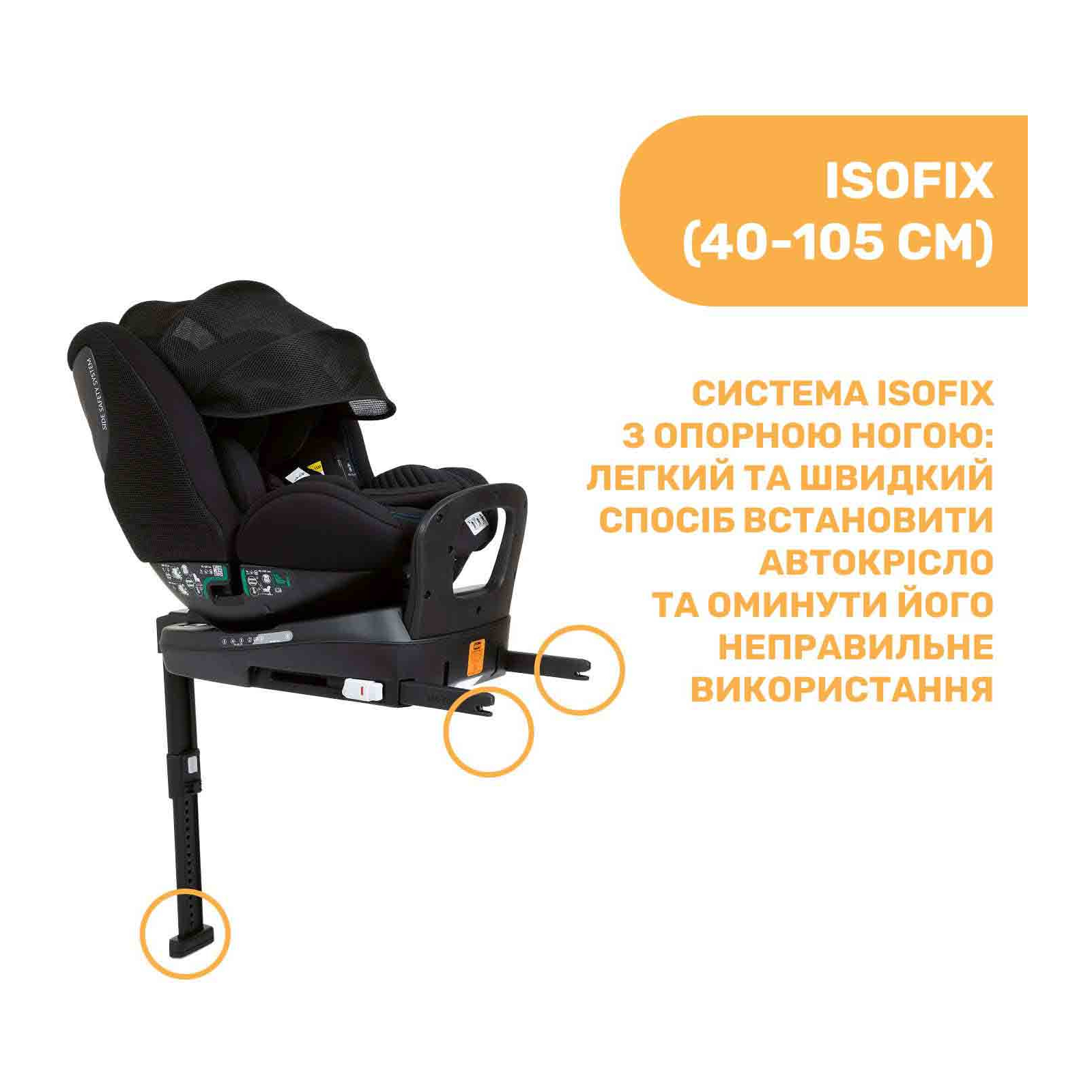 Автокрісло Chicco Seat3Fit i-Size Air Чорне (79879.72) зображення 3
