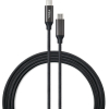 Дата кабель USB-C to USB-C 2.0m 100W E-Mark Chip Nylon Vinga (VCPCTC100BK2)