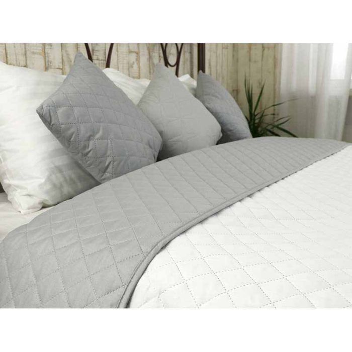 Покрывало Руно White Grey 150x212 см (360.52У_White Grey) изображение 4