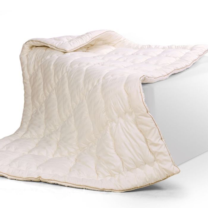 Ковдра MirSon вовняна Mikrosatin Gold Woolen Hand Made 168 демі 200x220 см (2200000460417) зображення 11