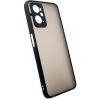 Чохол до мобільного телефона Dengos Matte OPPO A96 4g (black) (DG-TPU-MATT-112) зображення 2