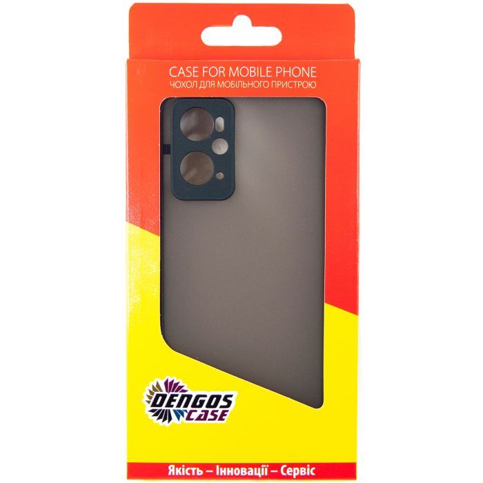 Чохол до мобільного телефона Dengos Matte OPPO A96 4g (black) (DG-TPU-MATT-112) зображення 6