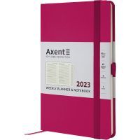 Еженедельник Axent 2023 Partner Strong 125x195 мм малиновый (8505-23-50-A) изображение 2