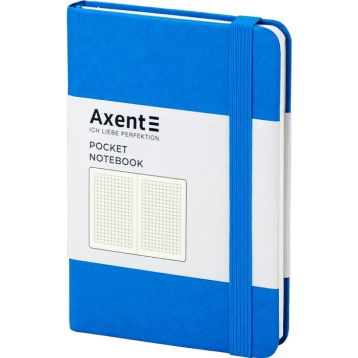 Книга записная Axent Partner, 95x140 мм, 96 листов, клетка, малахитовая (8301-31-A)