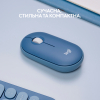 Мишка Logitech M350 Wireless Blueberry (910-006753) зображення 2
