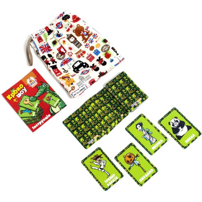 Настольная игра Vladi Toys Игра в мешочке Крокошоу (укр) (VT8077-10) изображение 2