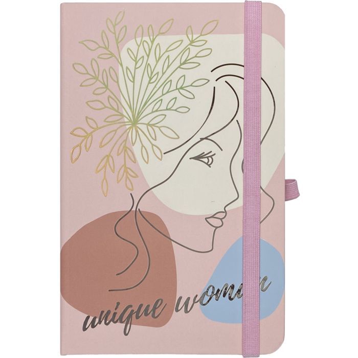 Книга записная Buromax Lady 136х207 мм 96 листов в клетку (BM.255106-57)