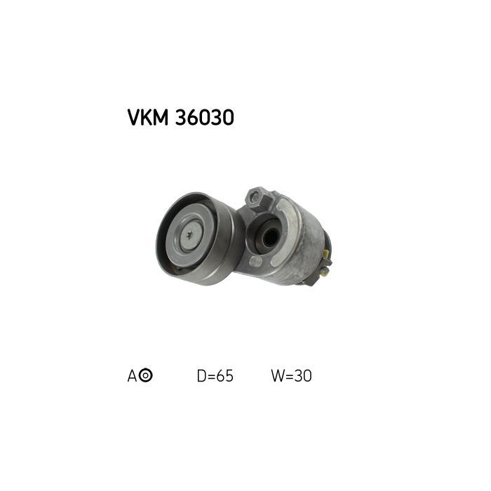Натягувач ременя з роликом SKF VKM 36030