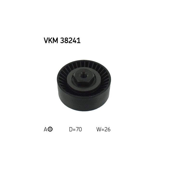 Ролик натяжителя ремня SKF VKM 38241