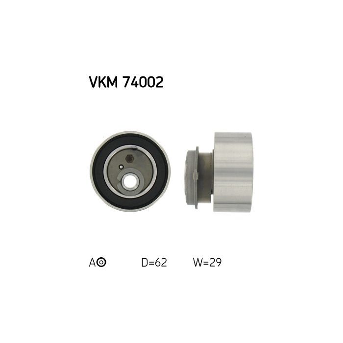 Ролик натяжителя ремня SKF VKM 74002