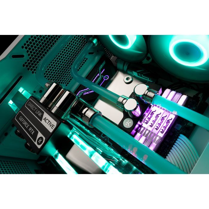 Водоблок Ekwb EK-Quantum Velocity DDC 4.2 PWM D-RGB - 1700 Nickel + Plexi (3831109897539) изображение 5