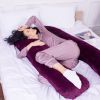 Подушка MirSon для вагітних та відпочинку U-подібна 8021 Velvet Line (2200006178538) зображення 4