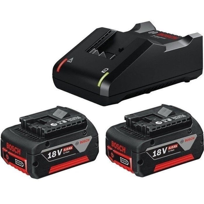 Набор аккумулятор + зарядное устройство Bosch 2xGBA 18Вх4.0Ah + GAL 18V-40 (1.600.A01.9S0)