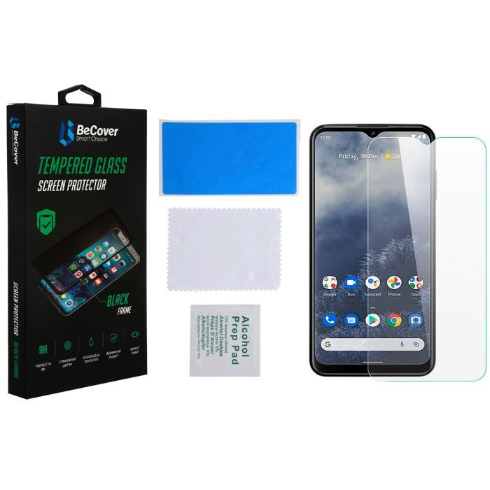 Стекло защитное BeCover Nokia G60 5G 3D Crystal Clear Glass (708547) изображение 3