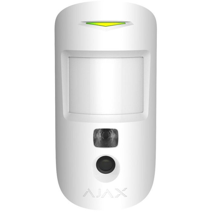 Датчик руху Ajax MotionCam (PhOD) біла