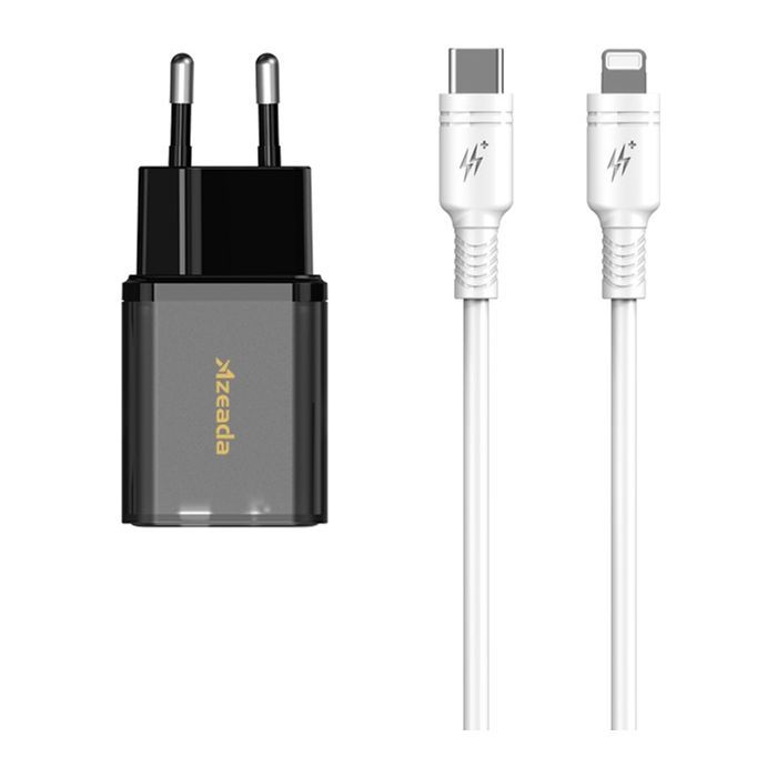 Зарядний пристрій Proda Xinrui A62 Fast Cherge 20W + Quick Charge (PD-A62-BK) зображення 2