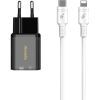 Зарядний пристрій Proda Xinrui A62 Fast Cherge 20W + Quick Charge (PD-A62-BK) зображення 2