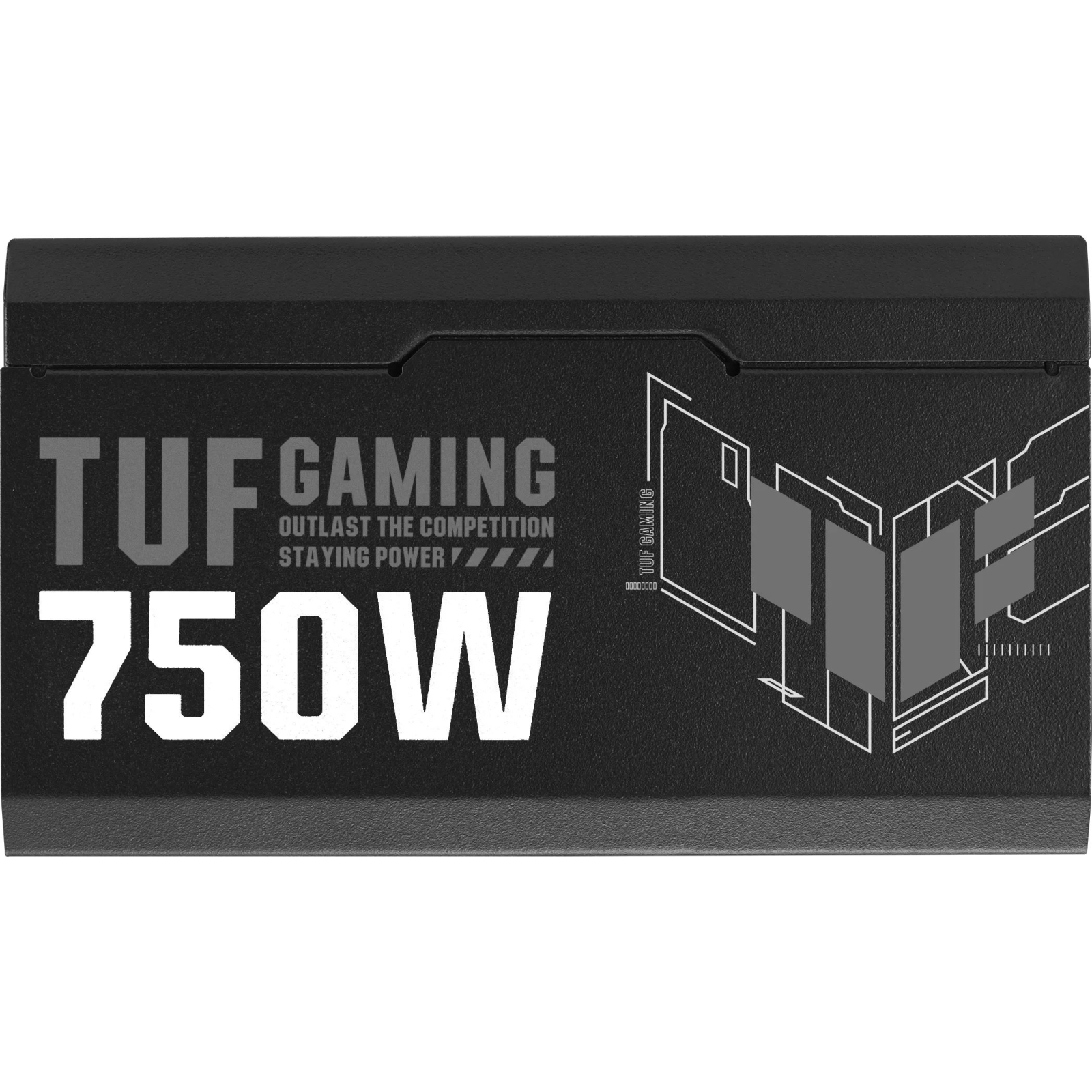 Блок питания ASUS 750W TUF-GAMING-750G PCIE5 Gold (90YE00S3-B0NA00) изображение 3
