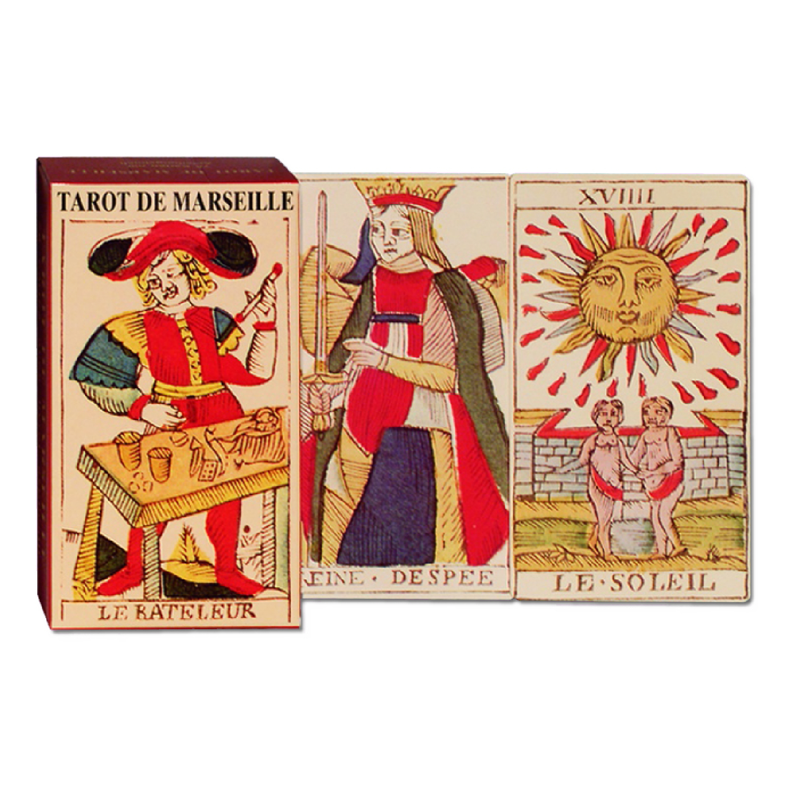Карты игральные Piatnik Марсельское Таро, 1 колода х 78 карт (PT-194511)