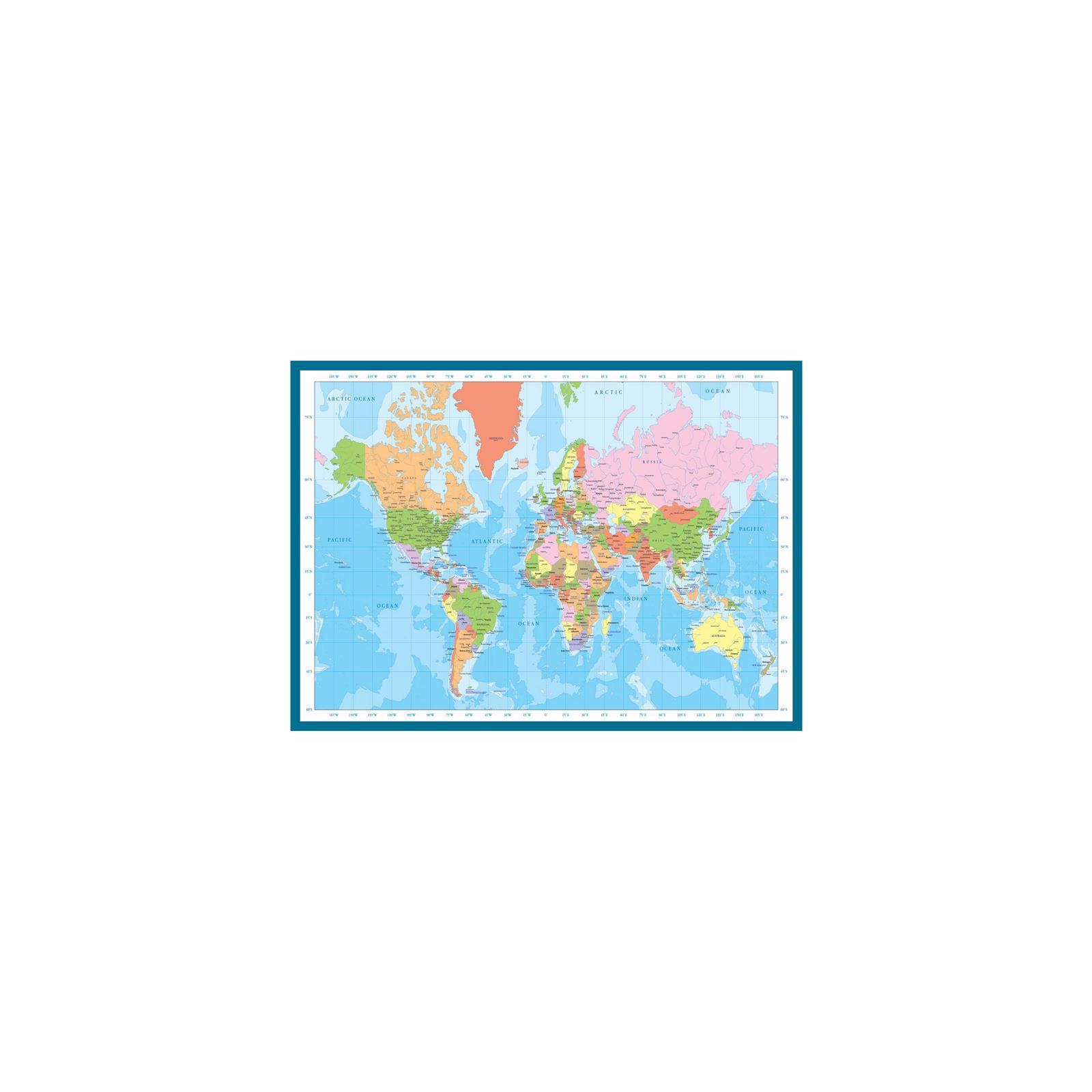 Пазл Eurographics Карта мира, 1000 элементов (6000-1271) изображение 2