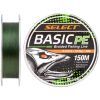 Шнур Select Basic PE 150m Dark Green 0.24mm 40lb/18.2kg (1870.18.73)
