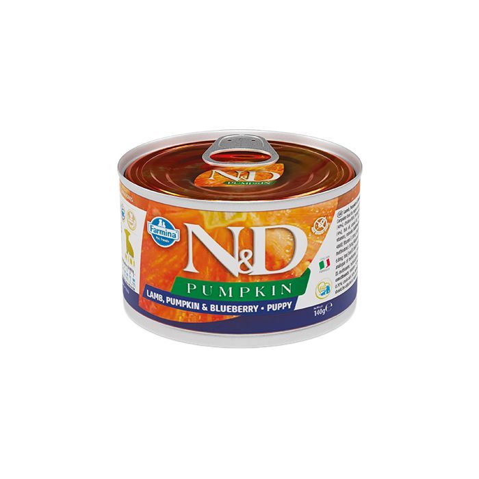 Консерви для собак Farmina N&D Grain Pumpkin Lamb Puppy Mini 140 г (8606014102307)