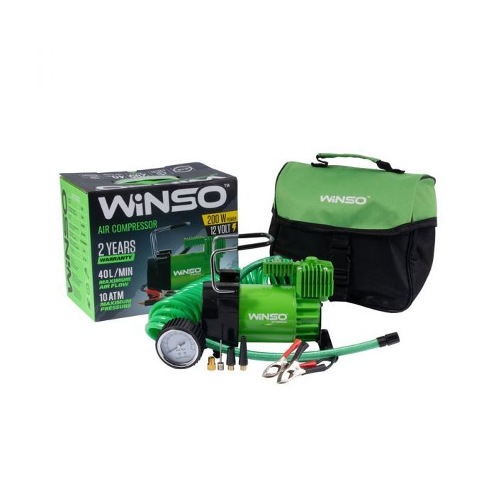 Автомобільний компресор WINSO 10 Атм, 40 л/мин (126000) зображення 2