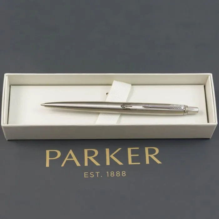 Ручка шариковая Parker JOTTER 17 UKRAINE SS CT BP Трезубец (16132_TR) изображение 6