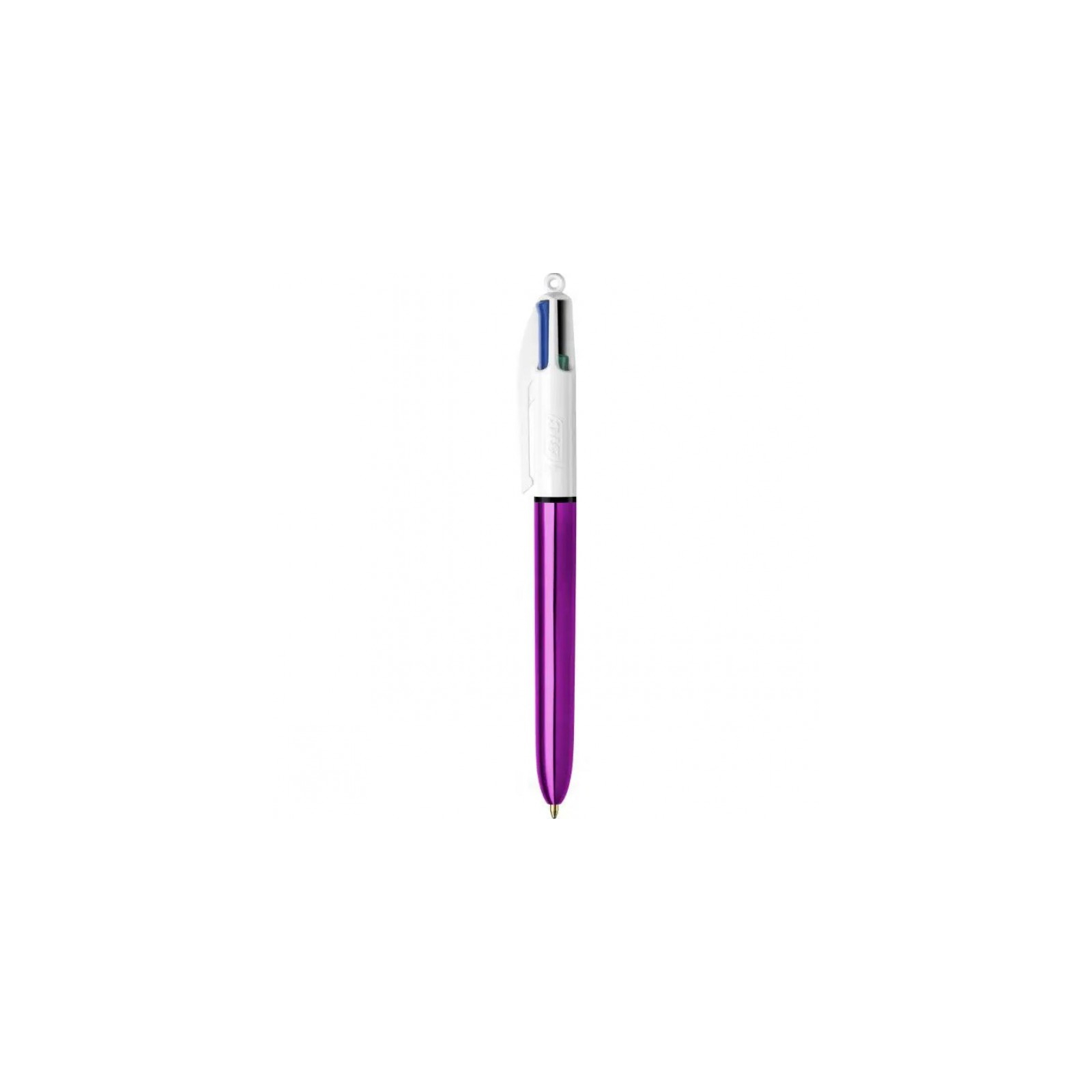Ручка масляная Bic 4 in 1 Colours Shine Purple фиолетовая (bc982876)