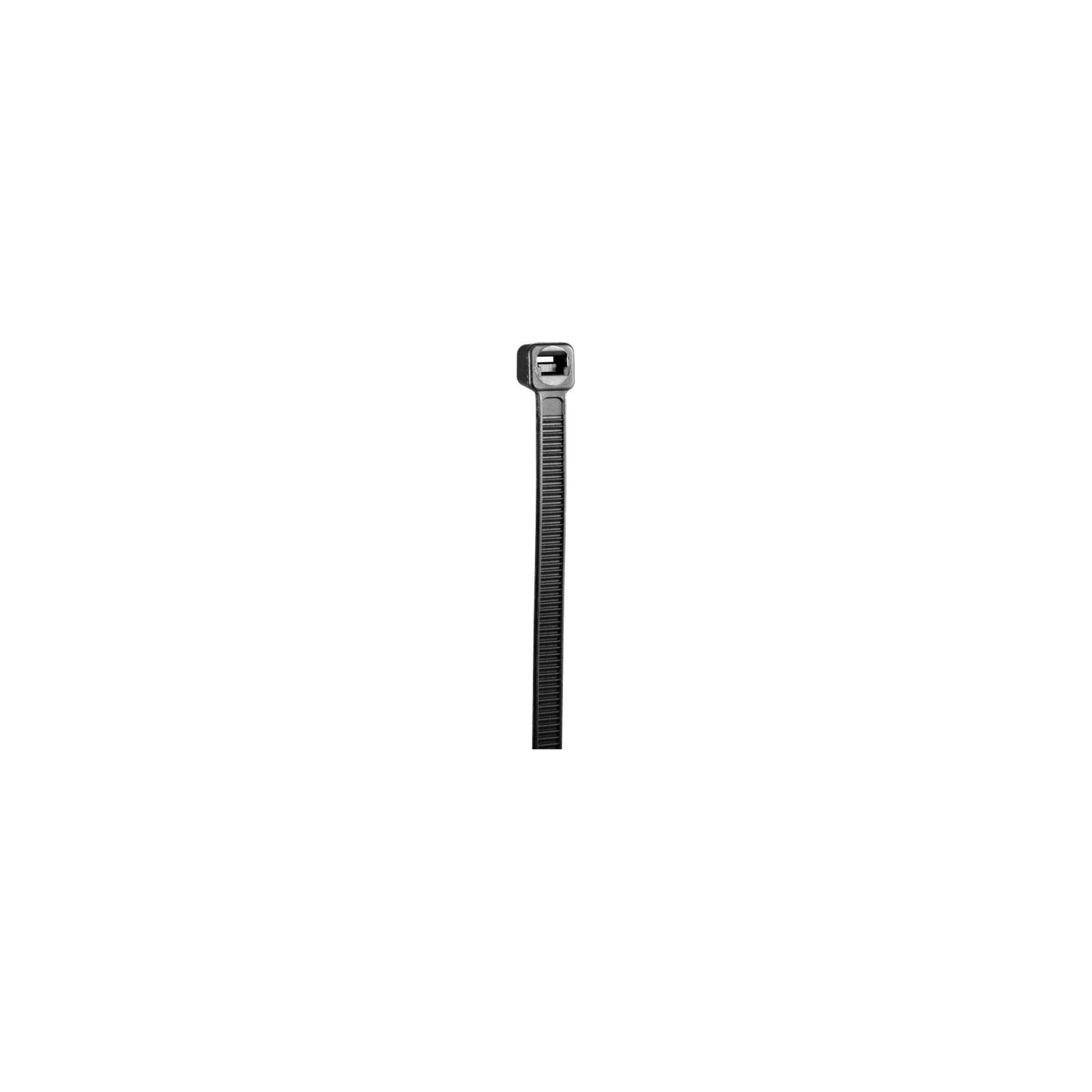 Стяжка Topex черная, 3.6x200 мм, пластик, 100 шт. (44E976) изображение 2