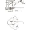 Смеситель AQUATICA MJ-1B235C изображение 5