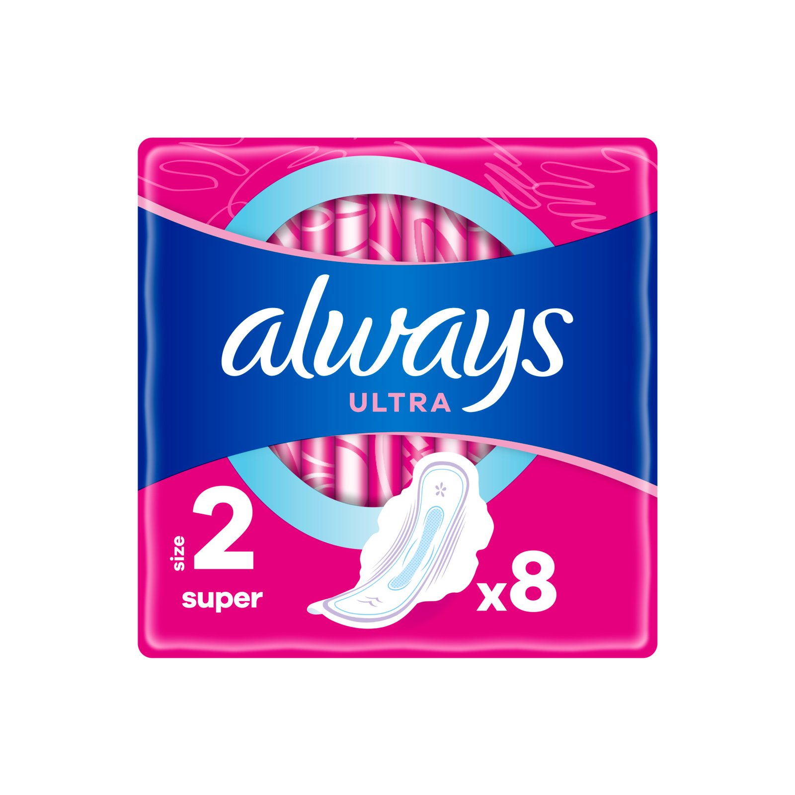 Гигиенические прокладки Always Ultra Super (Размер 2) 8 шт. (4015400403845)
