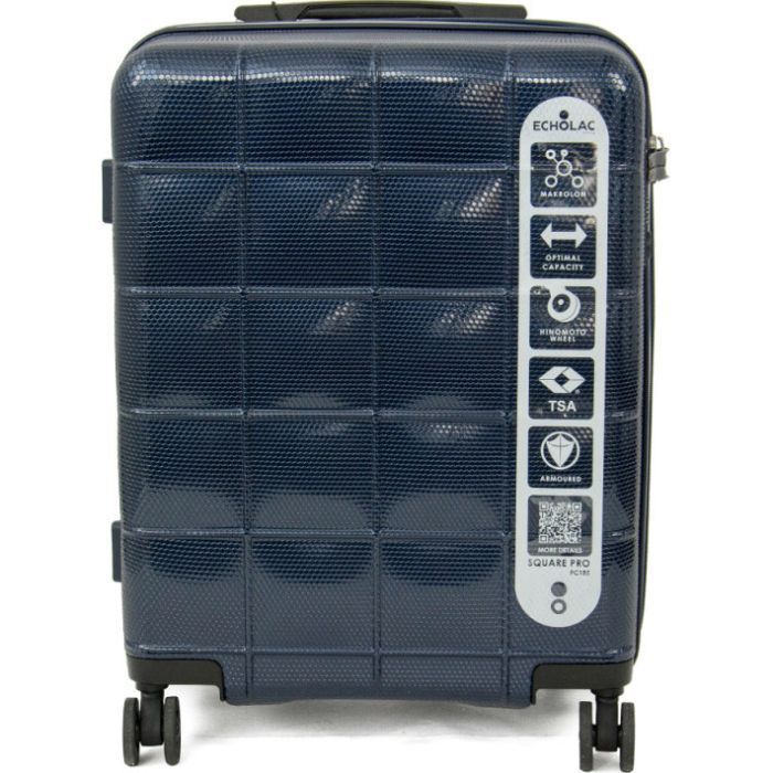 Чемодан Echolac Civil Navy S exp (EcPC162S-403-40) изображение 2