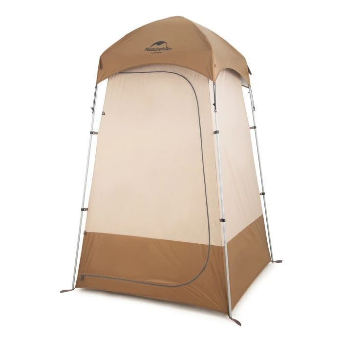 Палатка Naturehike NH21ZP005 (душ/туалет) Коричневий (6927595779088)