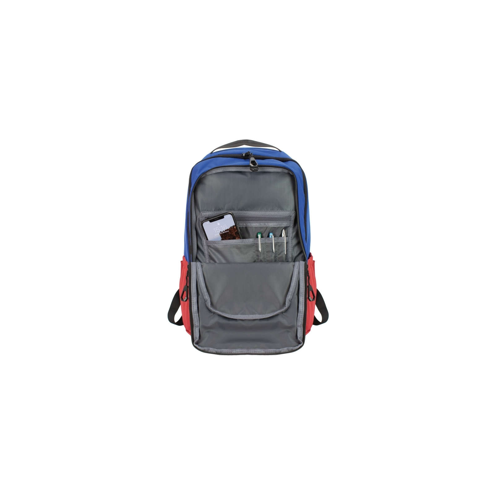 Рюкзак школьный Cool For School Синий с красным 145-175 см (CF86740-01) изображение 6