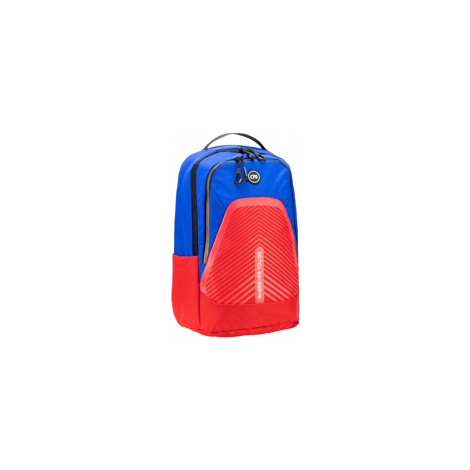 Рюкзак школьный Cool For School Синий с красным 145-175 см (CF86740-01)