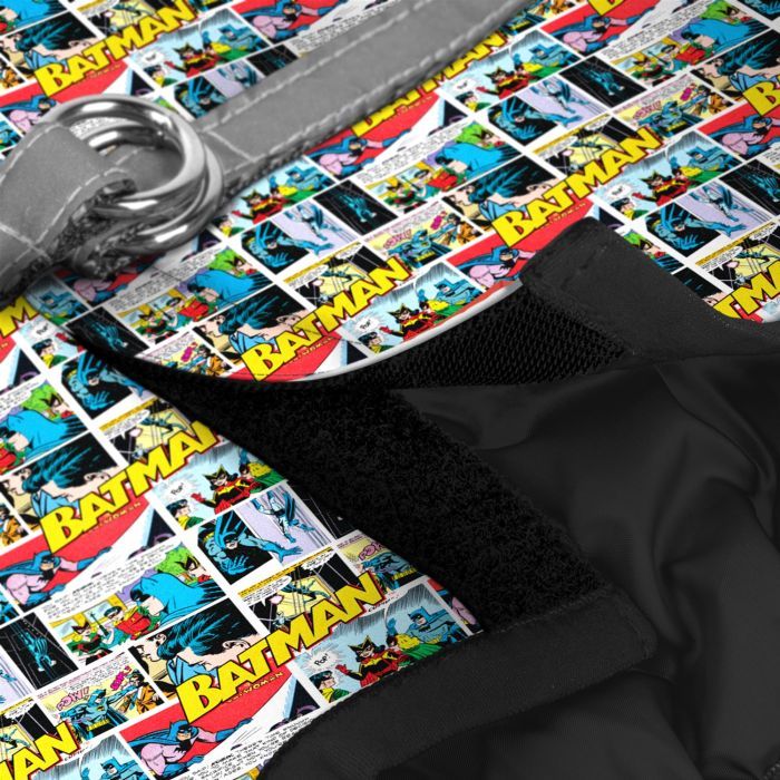 Шлея для собак WAUDOG Clothes з QR паспортом "Бетмен комікс" XS4 (1004-4005) зображення 3