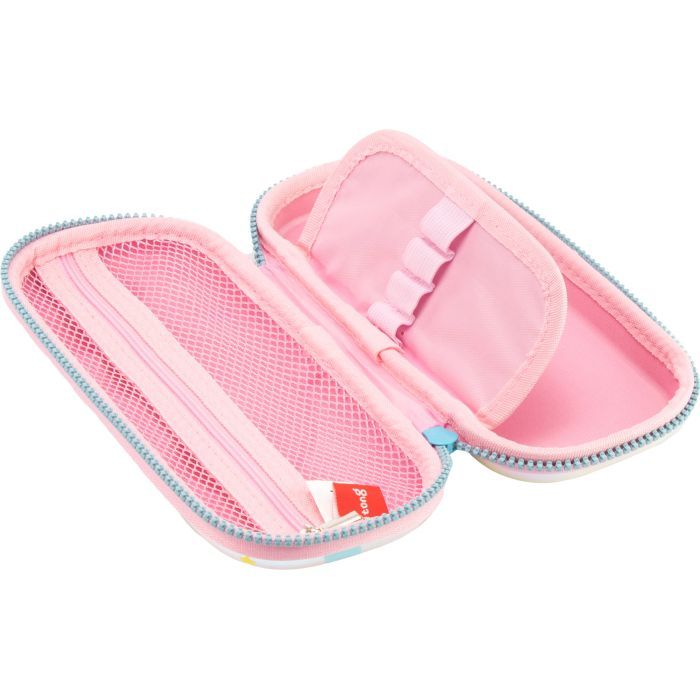 Пенал Cool For School с LED-аппликацией 1 отделение Розовый (QT-5759-Pink) изображение 4