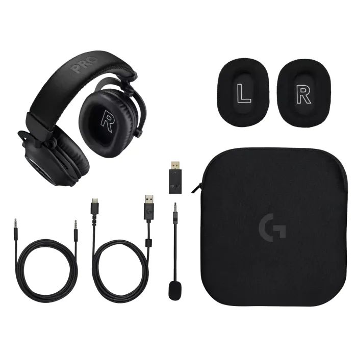 Наушники Logitech G Pro X 2 Lightspeed Wireless Black (981-001263) изображение 6