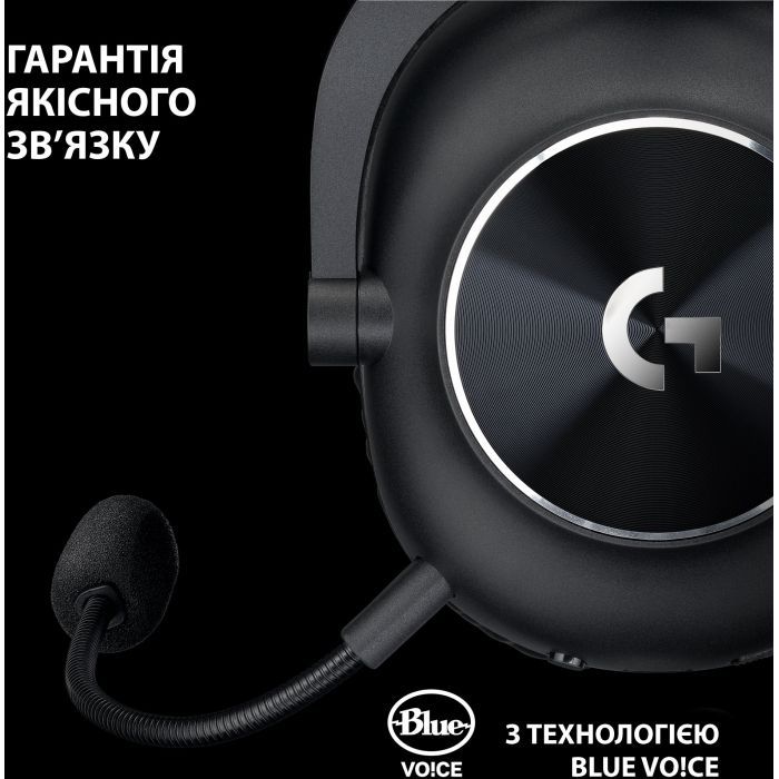 Наушники Logitech G Pro X 2 Lightspeed Wireless Black (981-001263) изображение 7