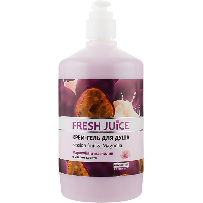Гель для душа Fresh Juice Passion Fruit & Magnolia 750 мл (4823015936159)