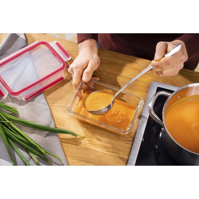 Пищевой контейнер Tefal Masterseal Glass7 Red 0.7 л (N1040610) изображение 4