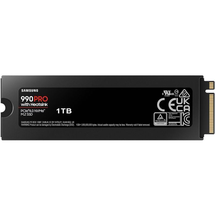 Накопитель SSD M.2 2280 1TB 990 PRO with Heatsink Samsung (MZ-V9P1T0CW) изображение 2