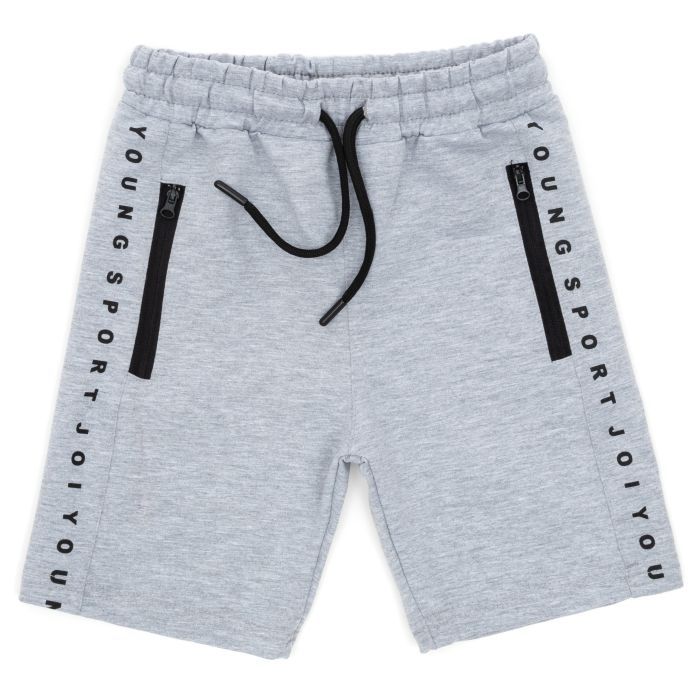 Шорты детские Joi трикотажные (Y-0326-158B-gray)
