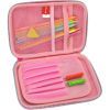 Пенал Cool For School 1 відділення з органайзером рожевий (QT-5650-Pink) зображення 2
