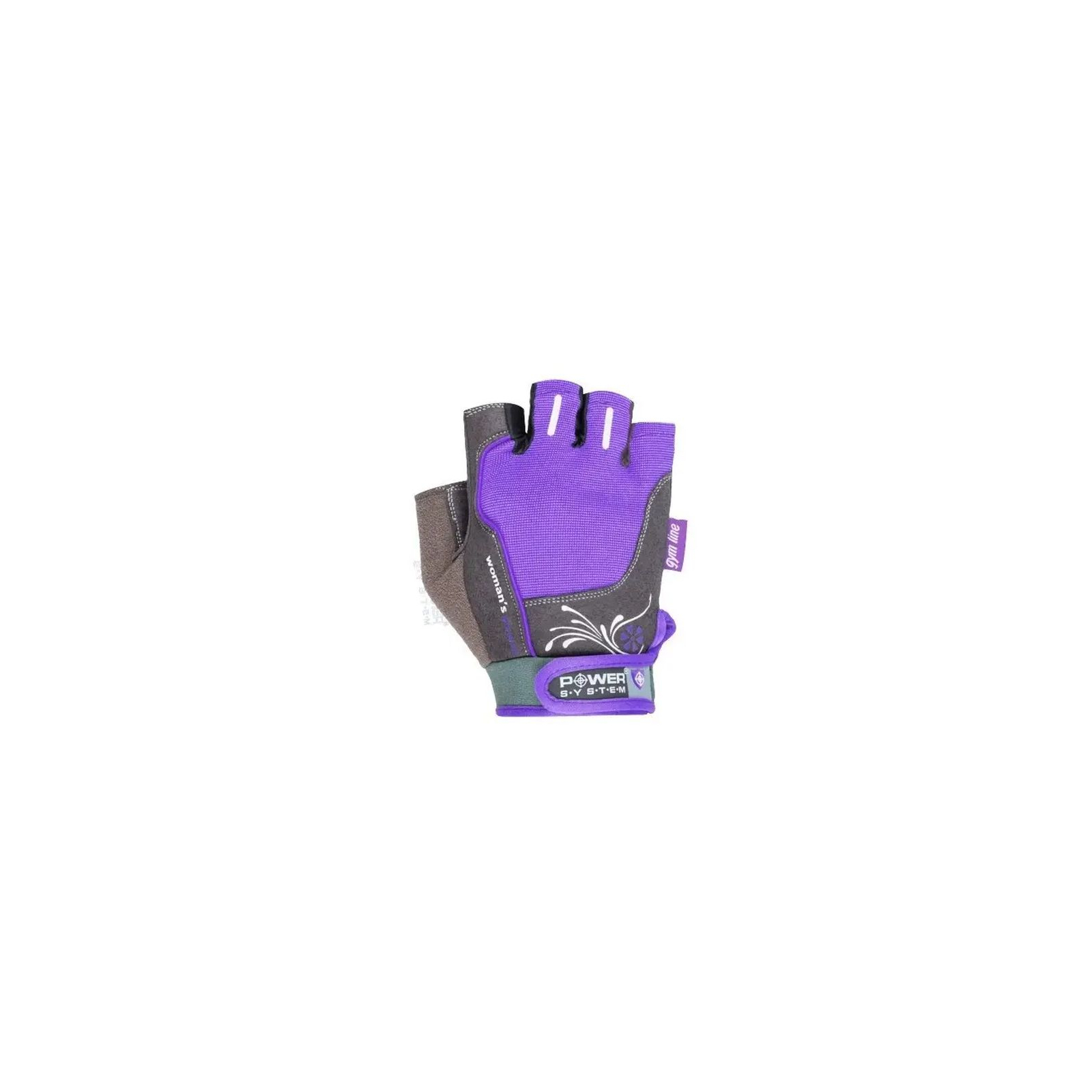 Рукавички для фітнесу Power System Womans Power PS-2570 Purple S (PS-2570_S_Purple) зображення 2