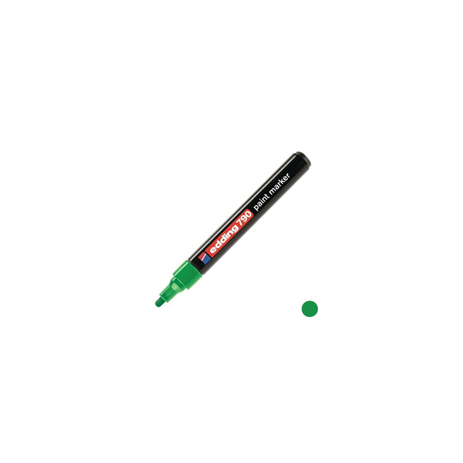 Маркер Edding для декоративных работ Paint E-790 2-3 мм Зеленый (e-790/04) изображение 2