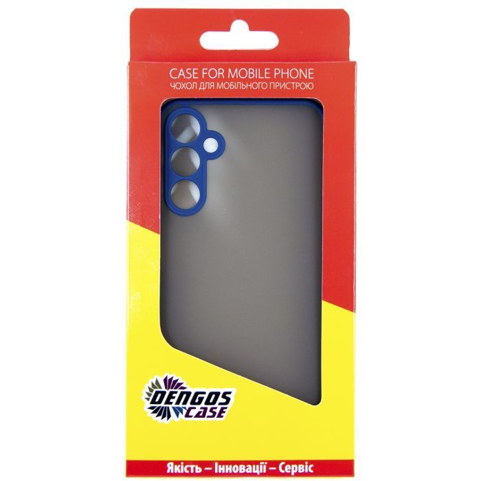 Чехол для мобильного телефона Dengos Matte Samsung Galaxy M14 5G (blue) (DG-TPU-MATT-125) изображение 5
