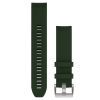Ремінець до смарт-годинника Garmin MARQ, QuickFit 22m, Pine Green Silicone (010-13008-01)