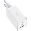 Зарядное устройство Baseus 65W GaN5 Pro 2C+U(CCGP120202 ) white (960194) изображение 4